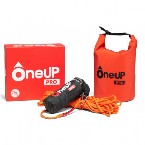 OneUP Nautic PRO Selbstaufblasender Hufeisen Rettungsring  Rettungswurfgerät