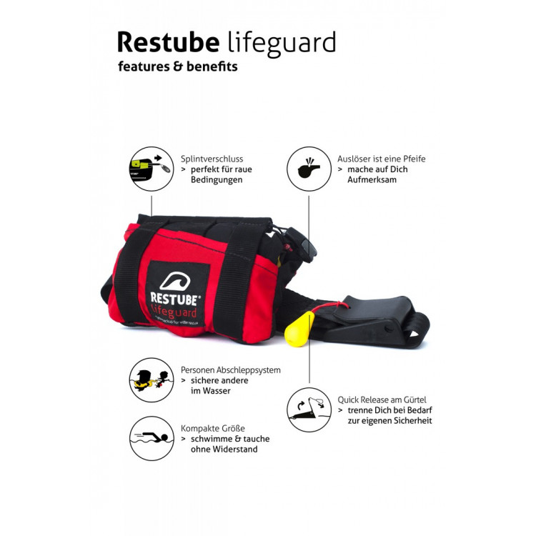 Restube lifeguard
